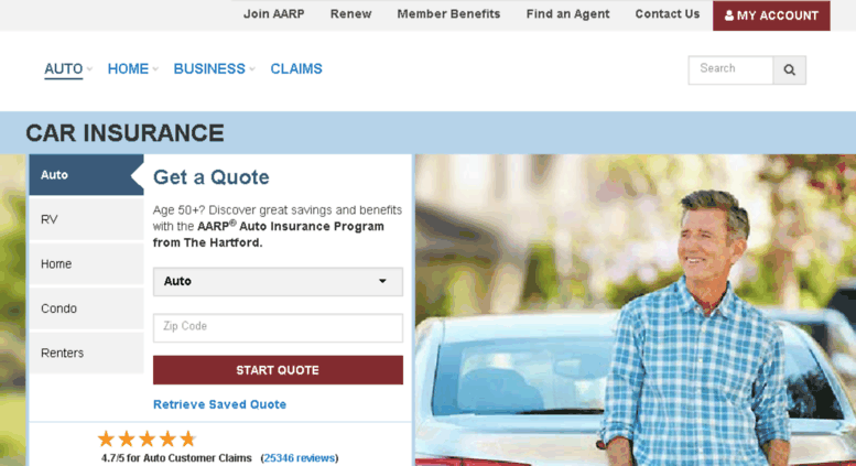 Aarp car insurance quote